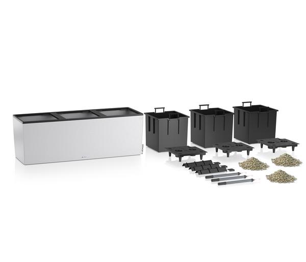 LECHUZA® Kunststoff-Kasten Trio Stone,