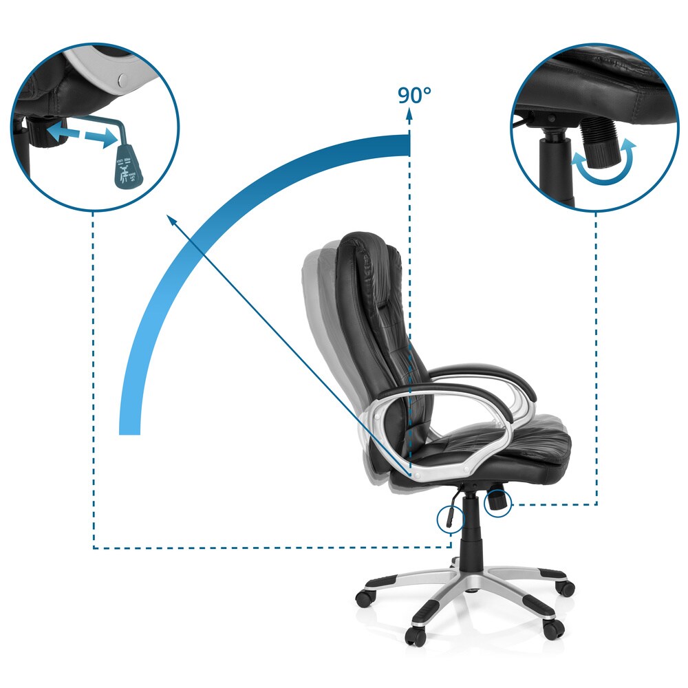 Gamingstuhl RELAX WB100 Kunstleder mit Armlehnen MyBuero