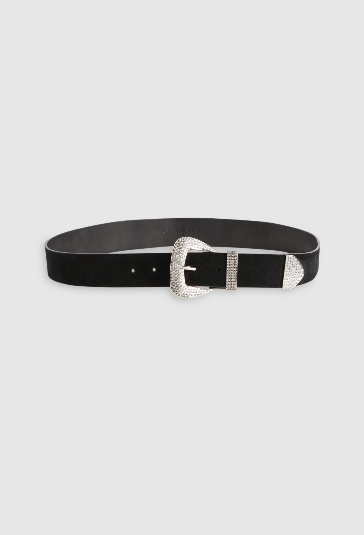Ceinture cuir &agrave; boucle