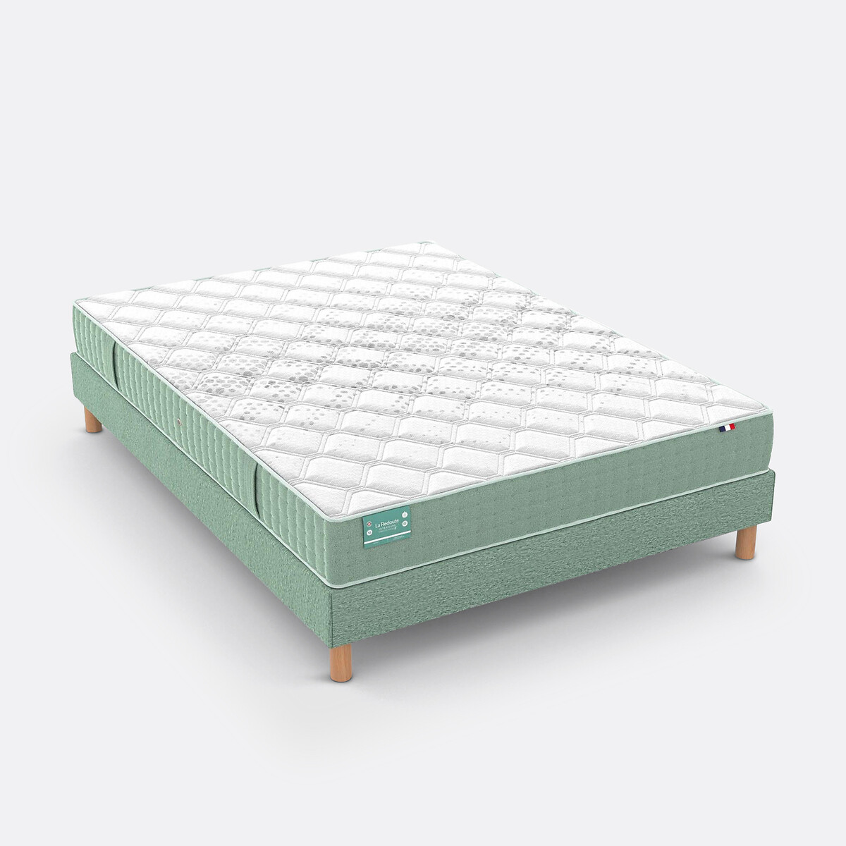 LA REDOUTE INTERIEURS<br>Colchão de látex para costas sensíveis, firme, 19 cm, 5 zonas