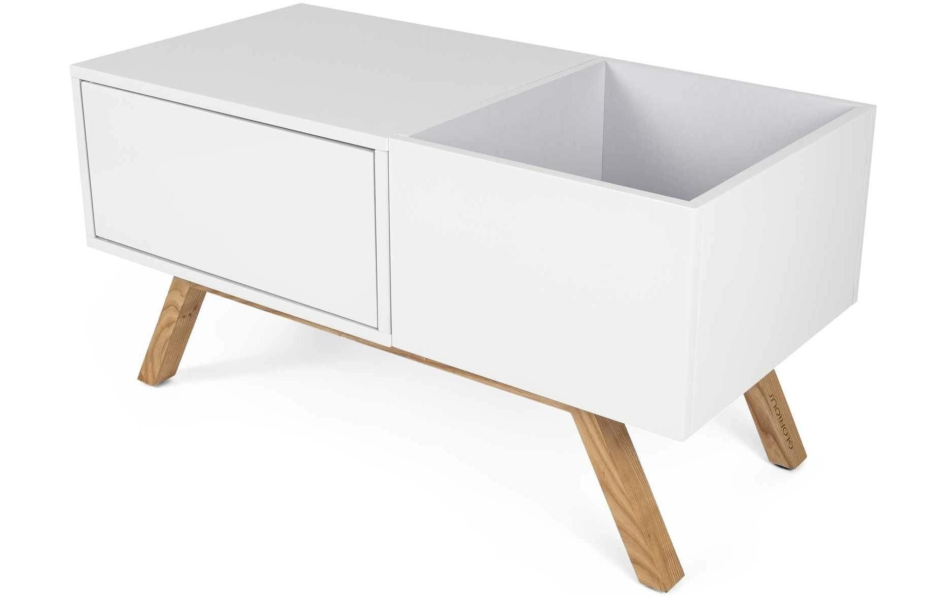 Turntable Lowboard<br>Sideboard für Schallplatten und Plattenspieler