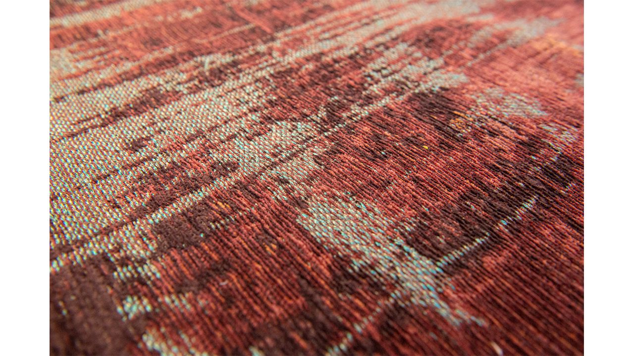 Vloerkleed Nassau Red 9125 Atlantic Streaks  | Louis de Poortere