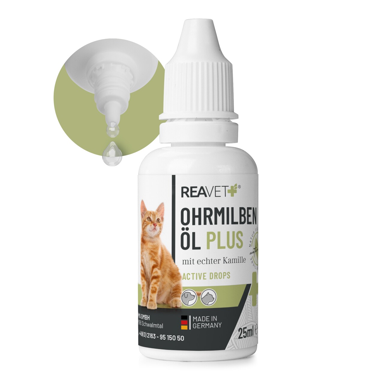 REAVET Ohrmilbenöl Plus 25ml