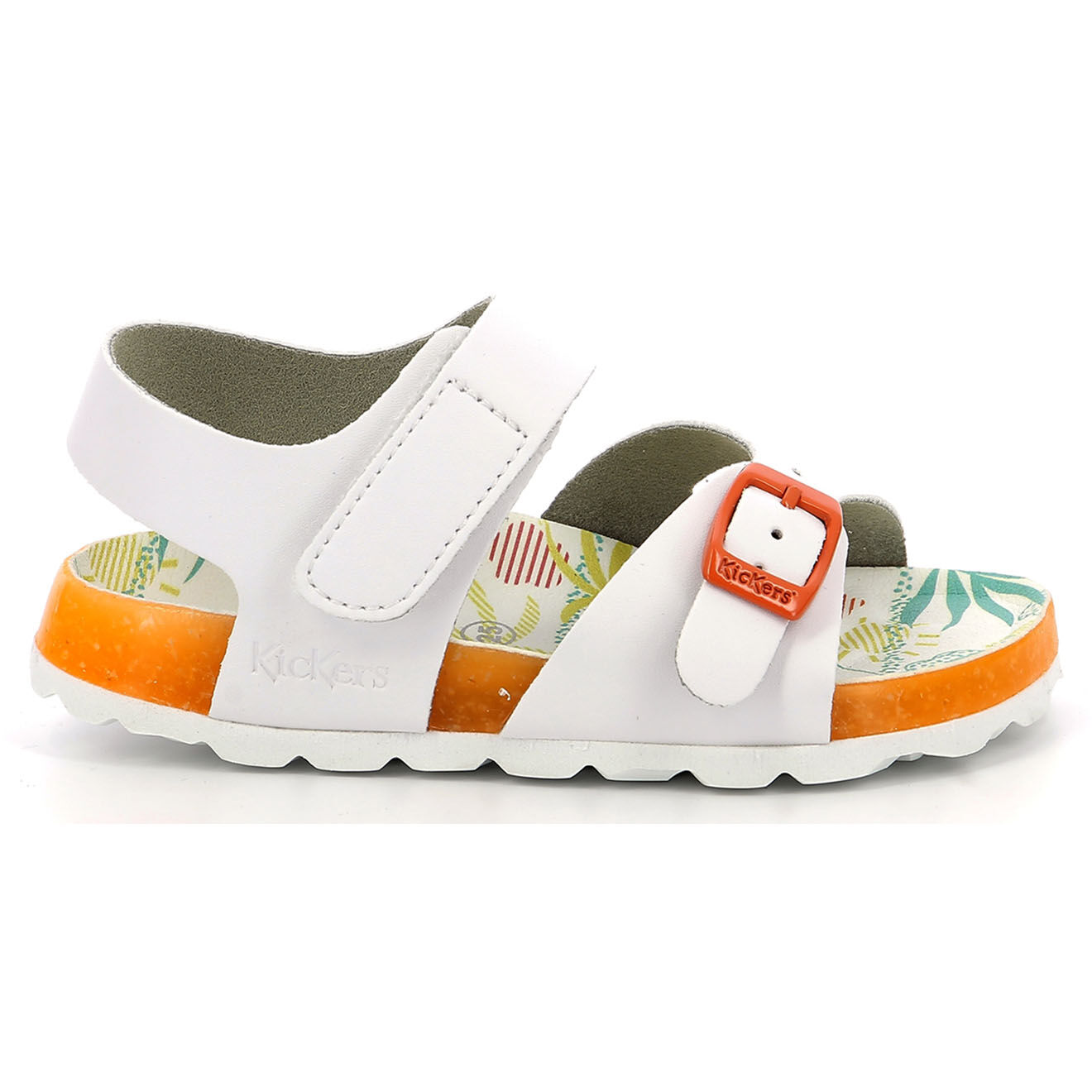 Kickers Sandales Sunkro blanc/sunshine