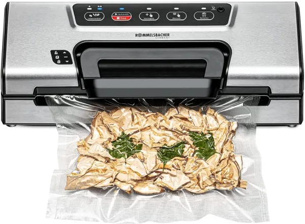 Rommelsbacher VAC 385, Rustfrit stål, 3 cm, 120 W, 230 V