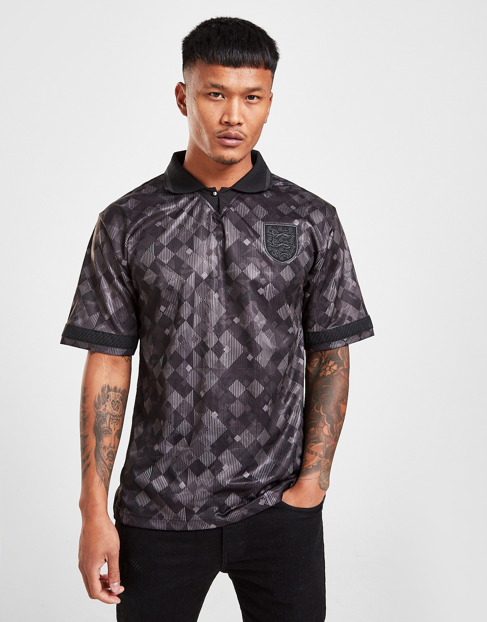 Score Draw Maillot de Football Rétro Angleterre 90 Homme