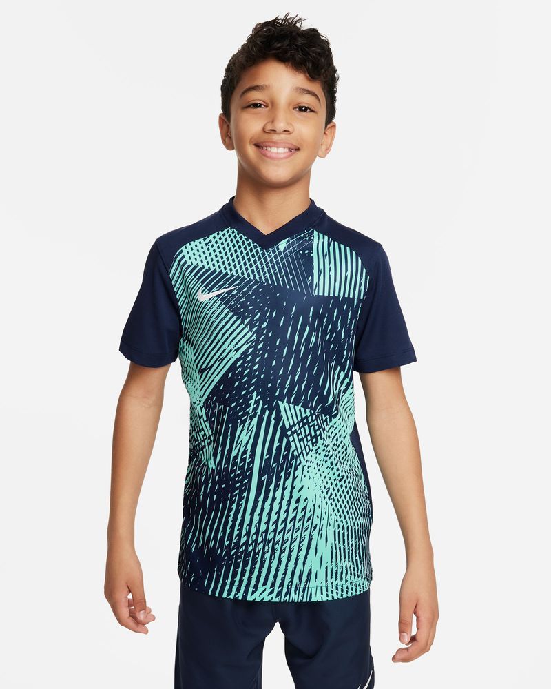 Maillot de football Nike Precision VI Bleu pour enfant
