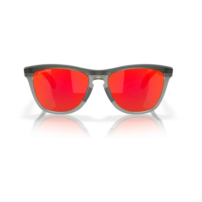Oakley Unisex Solbriller Frogskins Range Matte Grey Smoke (Prizm Ruby) Grå