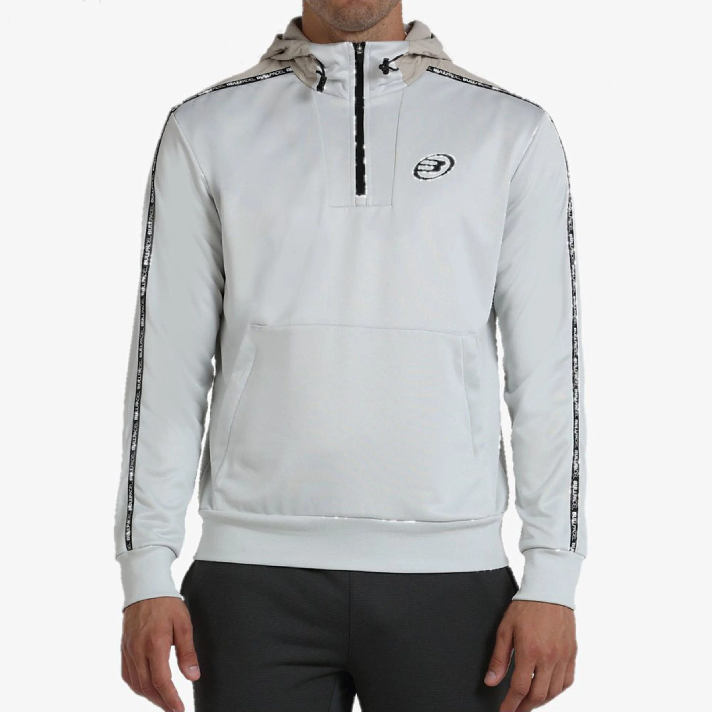 Bullpadel Nomon Sweat À Capuche Hommes - Crème , Beige