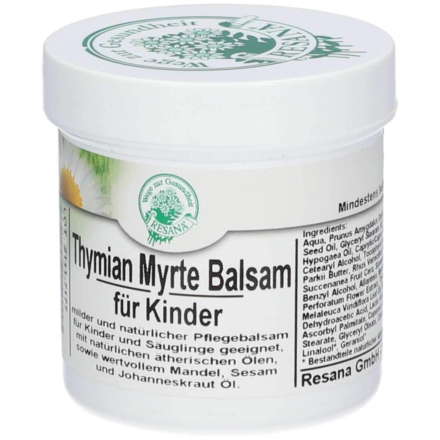Thymian Myrte Balsam für Kinder Resana