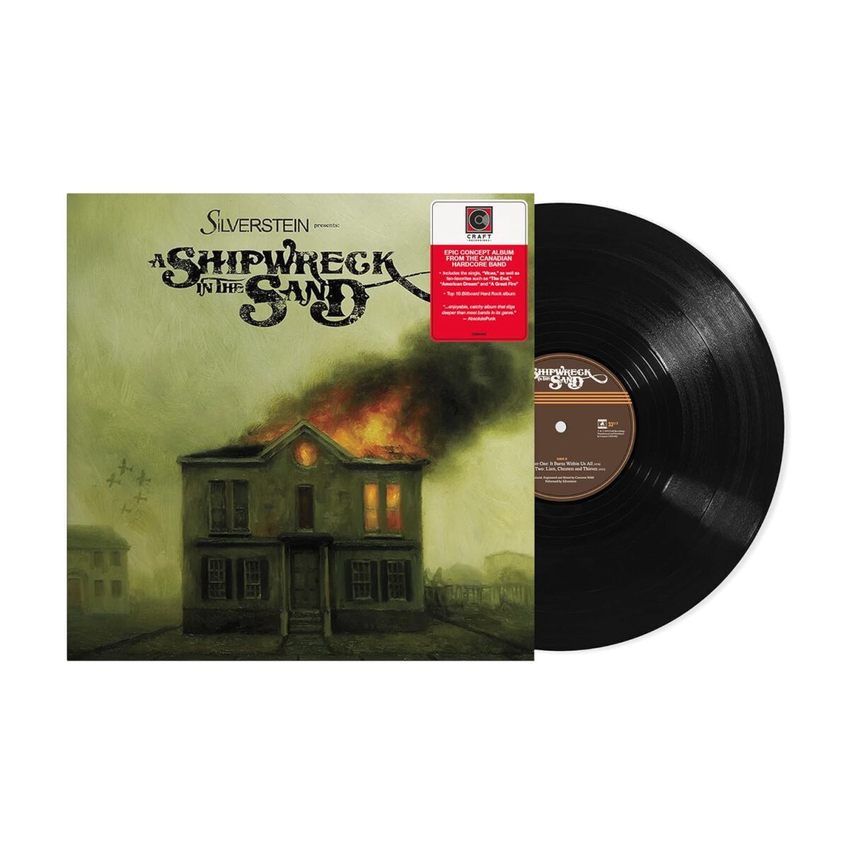 A shipwreck in the sand | Silverstein LP