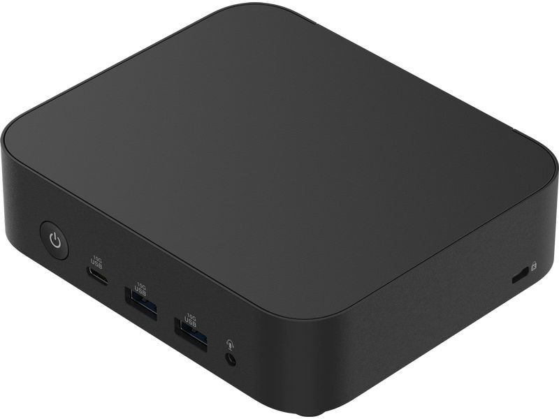 ASUS Barebone NUC 14 Essential Slim Kit RNUC14MNK1500002 Energieeffizienter Mini-PC mit dreifacher 4K-Display-Unterstützung