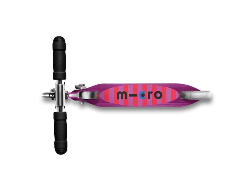 Micro Mobility Kickboard Sprite LED Purple Stripe Der Klassiker unter den Scootern und absolutes Leichtgewicht – ideal für Kinder und Teenager