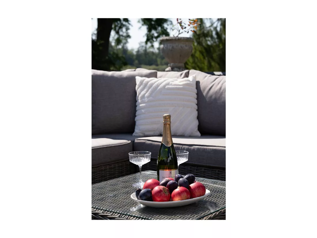 Figueira plat 30x20x4cm blanc.