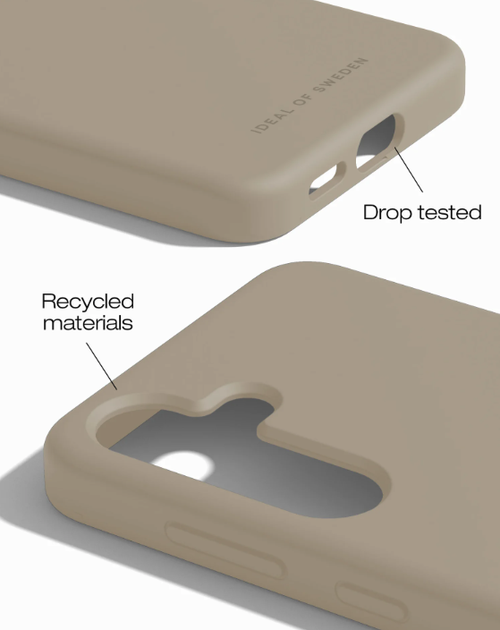 Samsung Galaxy S24 Silikon Hülle Case Recycled (IDSIC-S24-128) - Beige