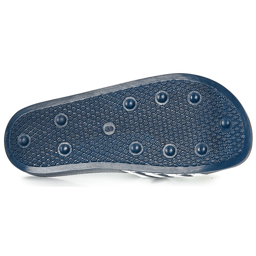 adidas Originals - ADILETTE - Bleu / blanc