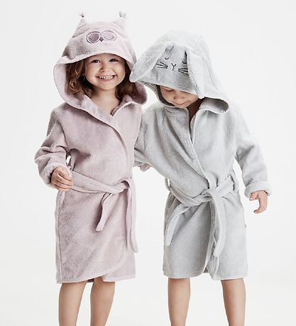 Pippi Baby Bådek?be - Grå m. Kanin