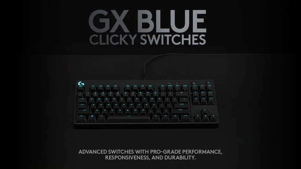 Logitech G PRO Mechanical Gaming Keyboard - BLACK - USB - NORDIC