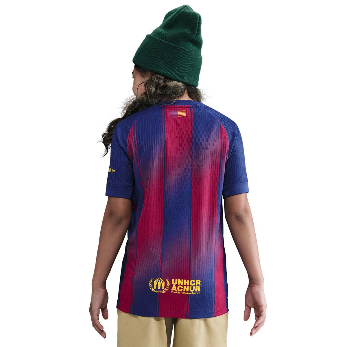 Camisola Nike Authentic FC Barcelona Primeiro Equipamento 2025-2026 Criança