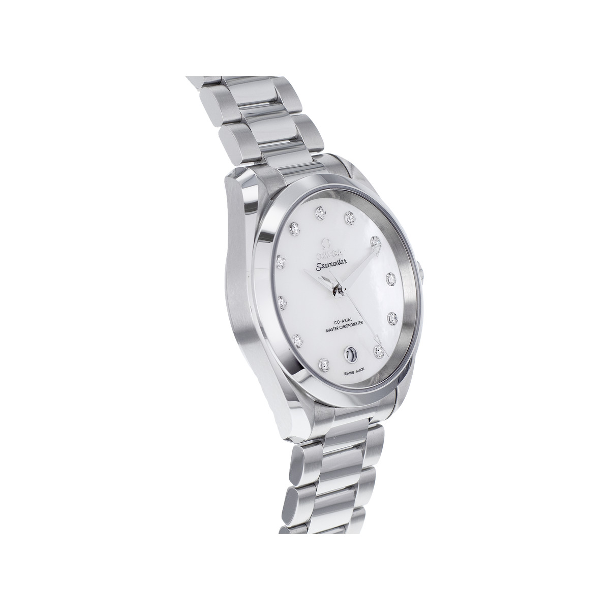 Montre d'occasion Omega Seamaster femme automatique acier