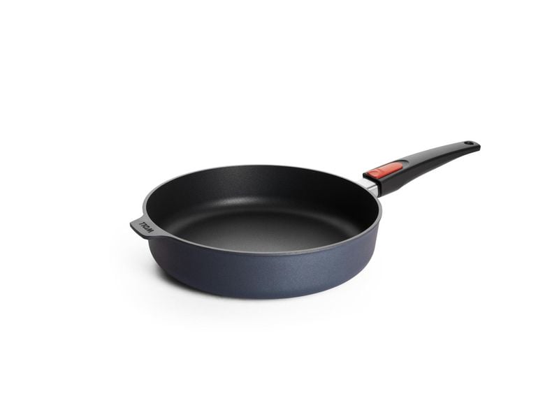Woll Bratpfanne Diamond Lite Hochrand 28 cm Guss-Hochrandpfanne mit abnehmbarem Stiel