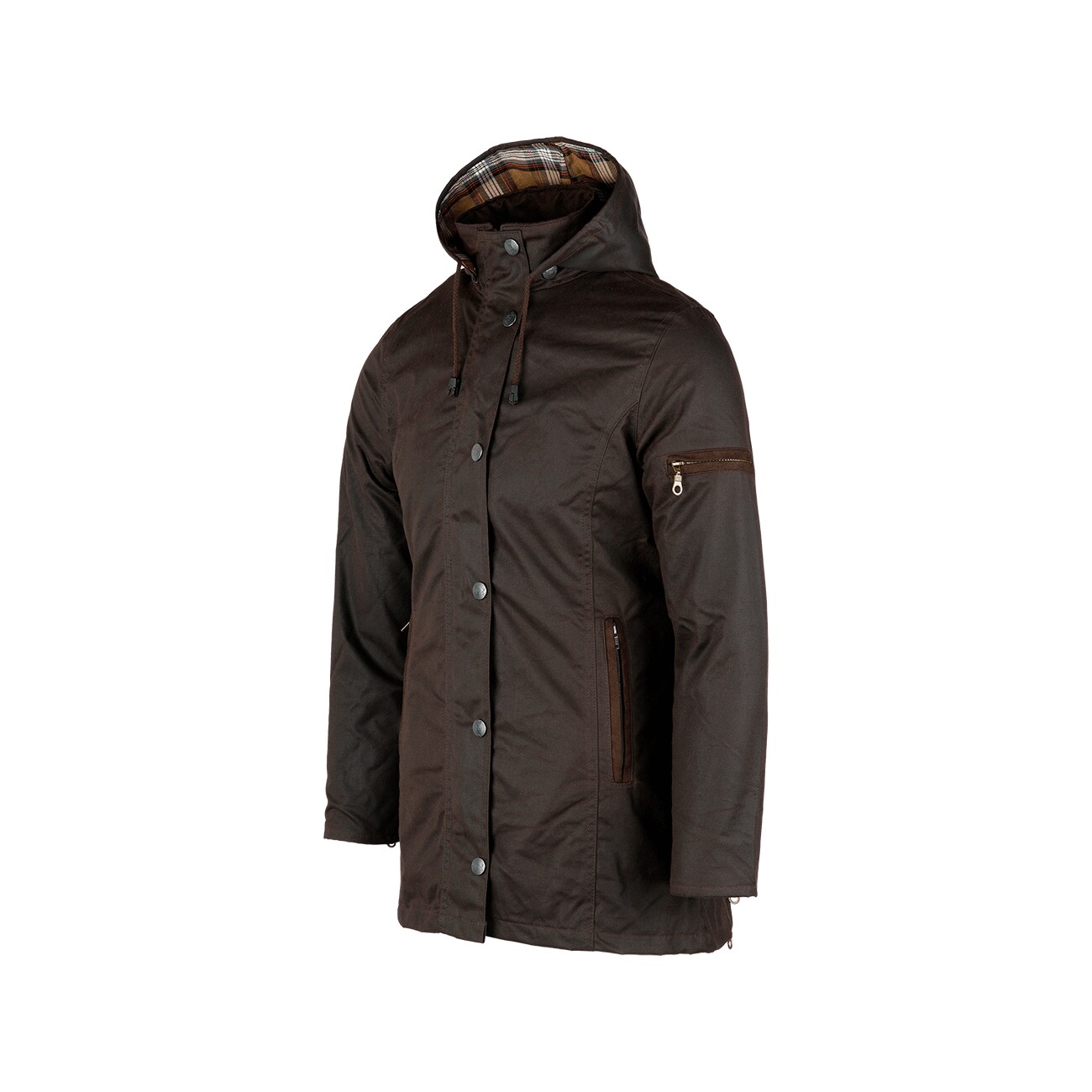 ROMNEYS Wachsjacke New Ashdown braun M - INT