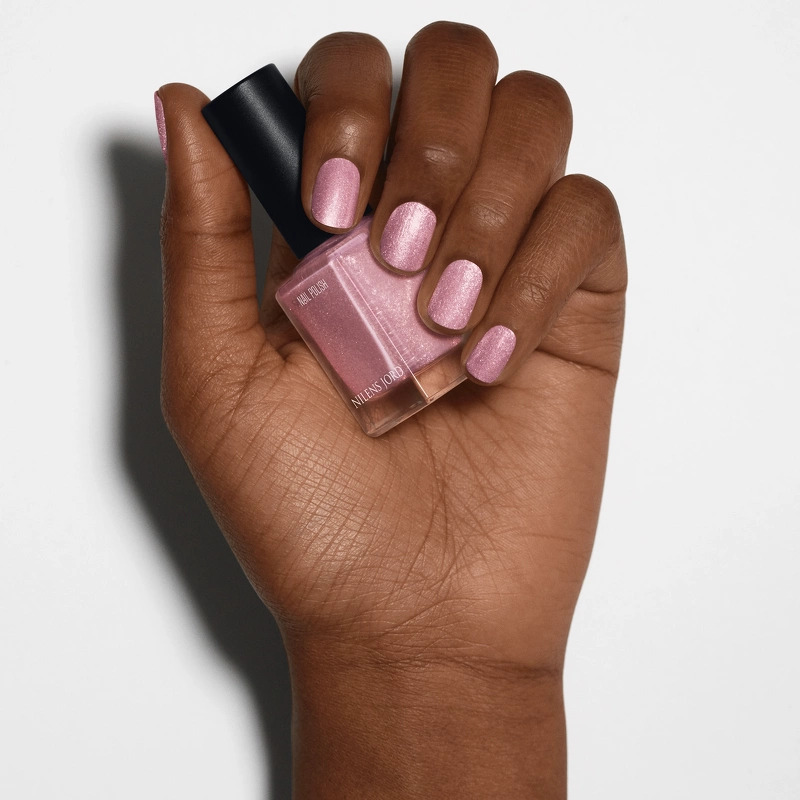 Nilens Jord Nail Polish 11 ml - No. 7610 Glitter Pink