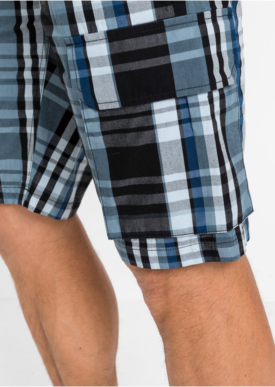 Bermuda cargo confort pour le ventre, Regular Fit