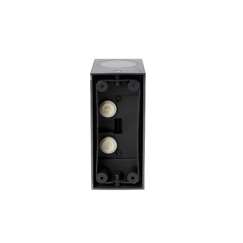 Moderne wandlamp grijs van kunststof 2-lichts - Baleno