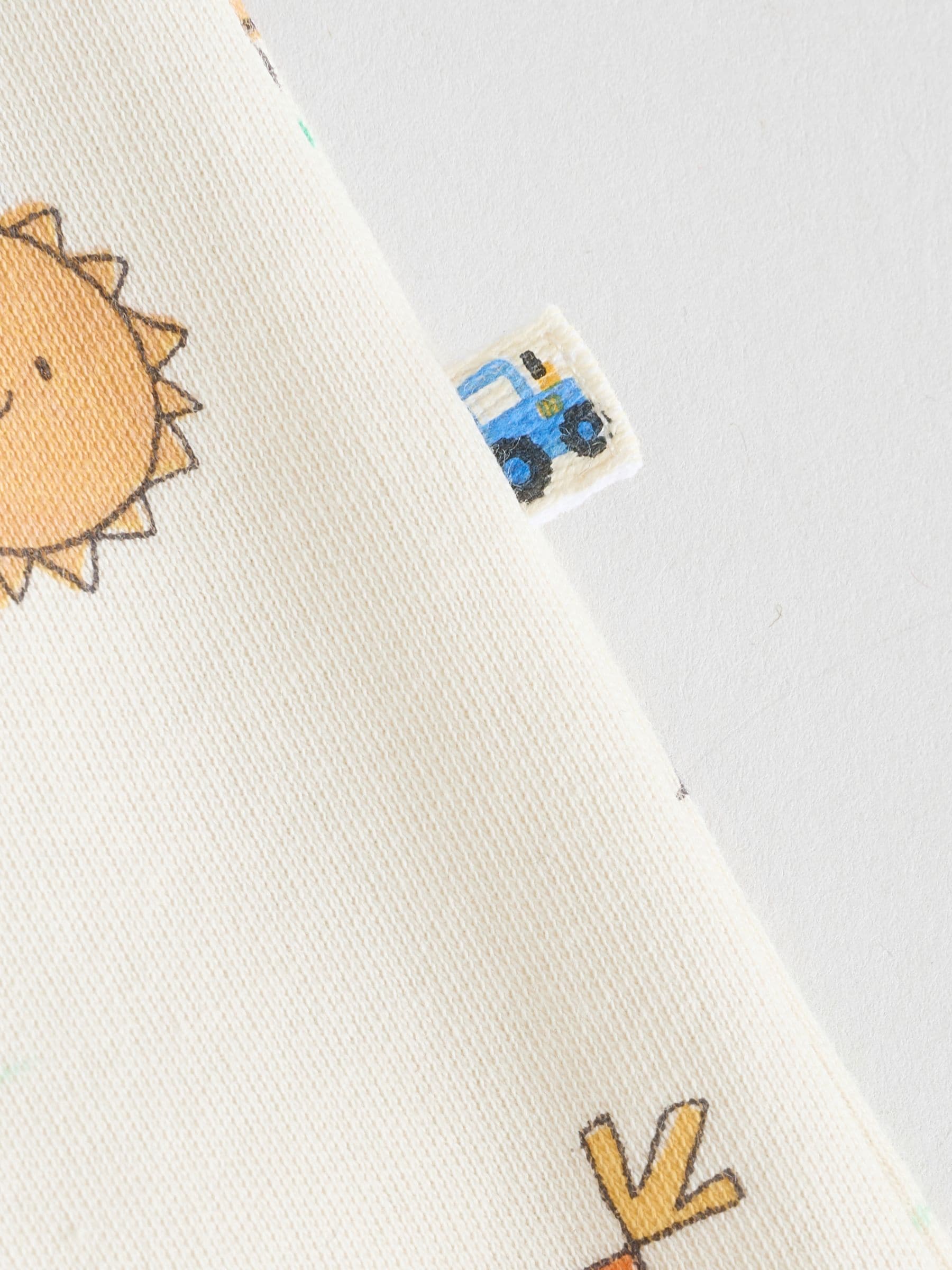 Blauw - Geborduurde babypyjama's 3 stuks (0-2jaar)