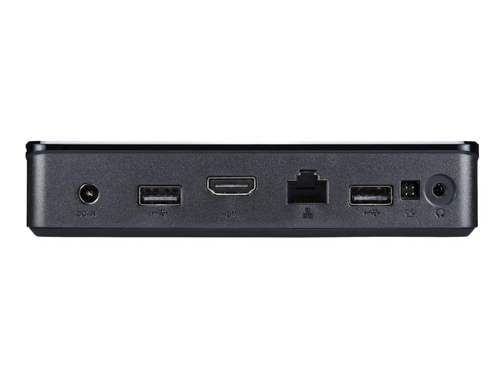 Shuttle XPC nano NS02AV2 - Android PC - mini PC 1 RK3368 op til - RAM 2 GB - flash - eMMC 16 GB - PowerVR SGX6110 - Gigabit Ethernet - Android 8.1 (Oreo) - skærm: ingen - sort