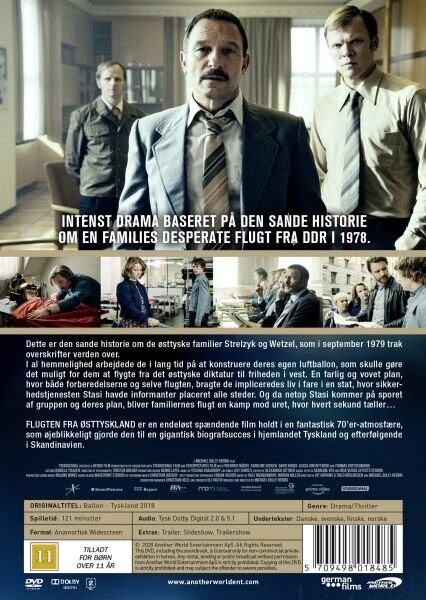 Flugten Fra Østtyskland / Ballon - 2018 - DVD