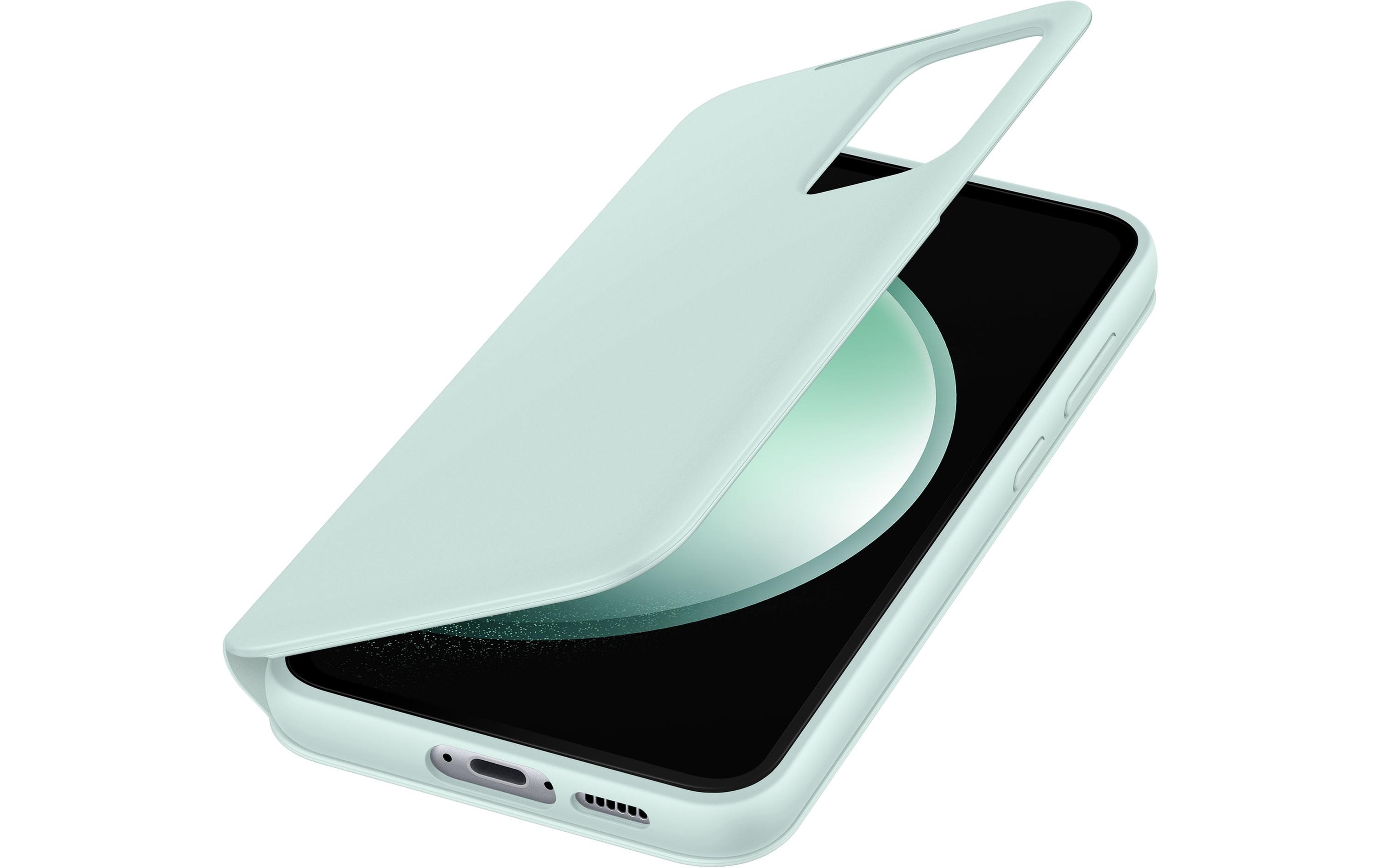 Book Cover Smart View Galaxy S23 FE MintSchutzhülle mit Touch-Interface für das Samsung Galaxy S23 FE