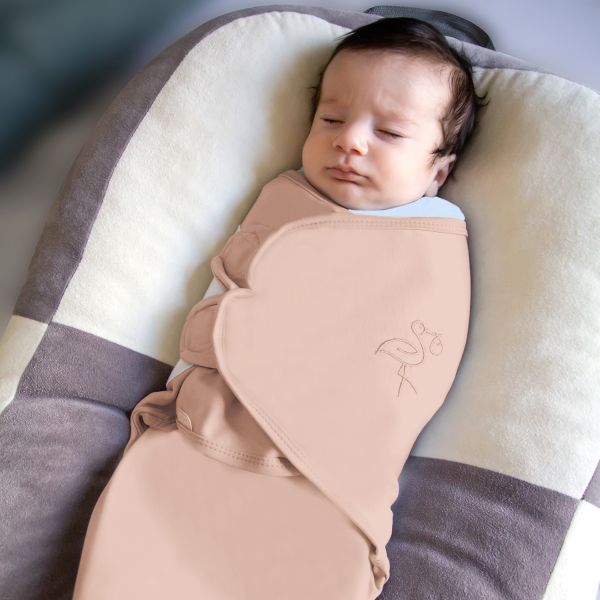 Babyjem Swaddledoek Medium Zalm