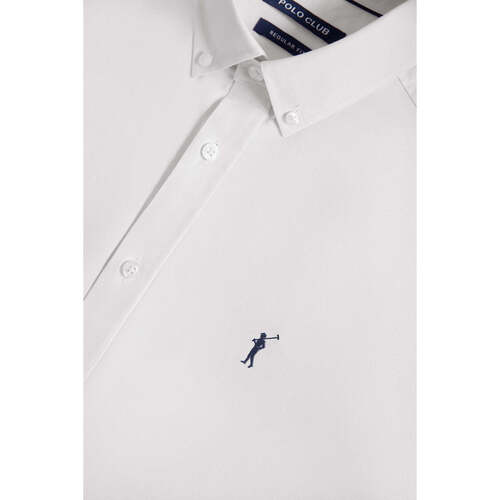 Polo Club - RIGBY GO SHIRT REG OXFORD Blanco