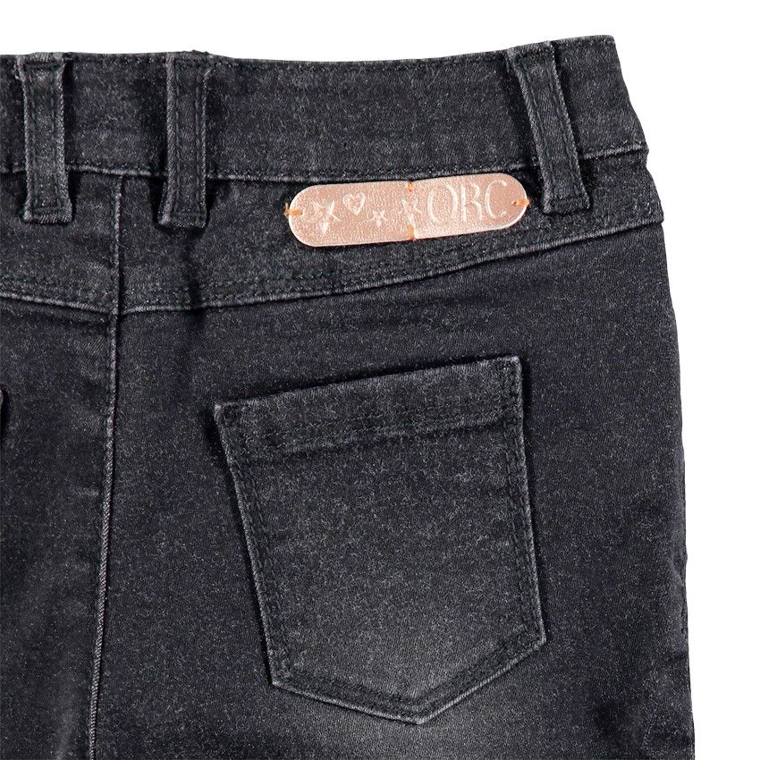 Jeans skinny effet crinkle - Noir