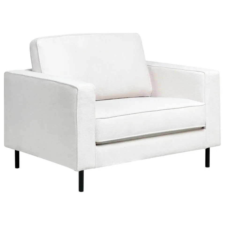 SAVALEN - Fauteuil - Off-white - Stof