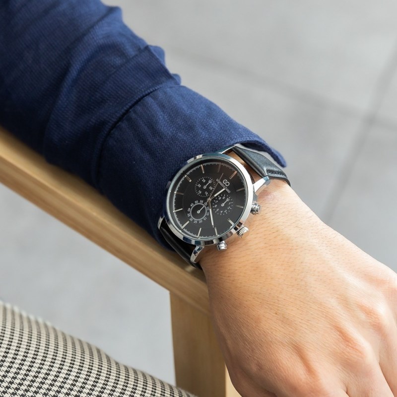 Magnifique Montre d'Homme Noir GIORGIO