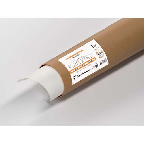Clairefontaine Aquarellpapier FONTAINE Extra White satiniert