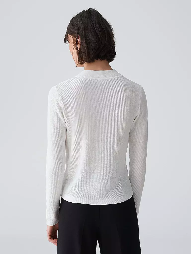 OPUS Langarmshirt SUJESSI creme