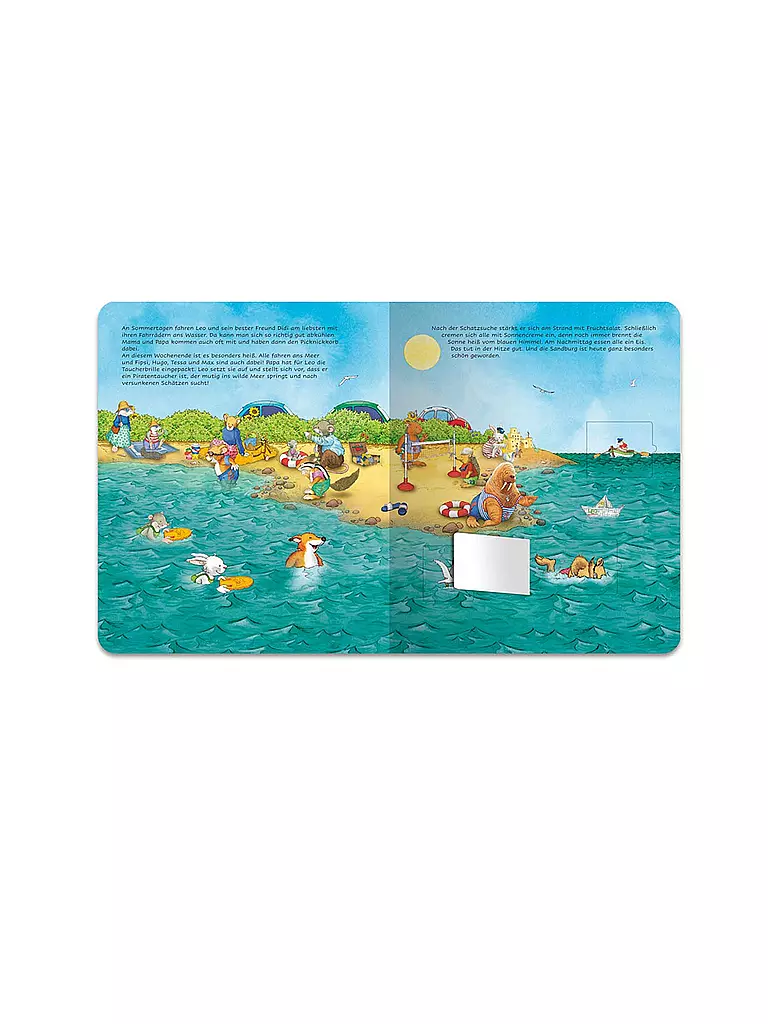 LINGOLI VERLAG  Leo Lausemaus - Wimmelbuch durchs Jahr Mit Entdeckerkläppchen für noch mehr Wimmelfreude!  keine Farbe