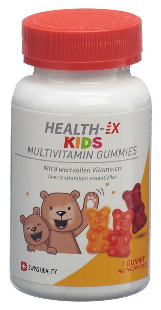 HEALTH-IX Multivitamin KIDS Gummies<br>60 Stück, Dose