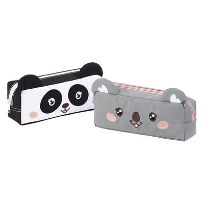 Trousse rectangulaire Cute Animals - 1 compartiment - 2 modèles disponibles - Viquel
