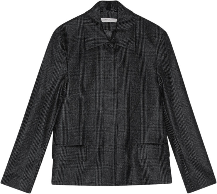 REMAIN Straight Blazer Caviar comb.