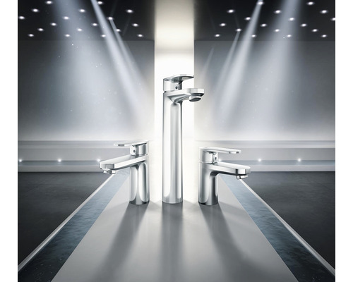 hansgrohe wastafelmengkraan met eengreepsmengkraan VERNIS BLEND 100 chroom met trekstang 71551000