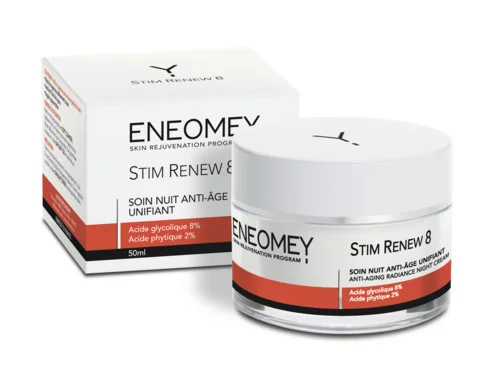 STIM RENEW 8 - Soin nuit anti-âge unifiant - 50ml
