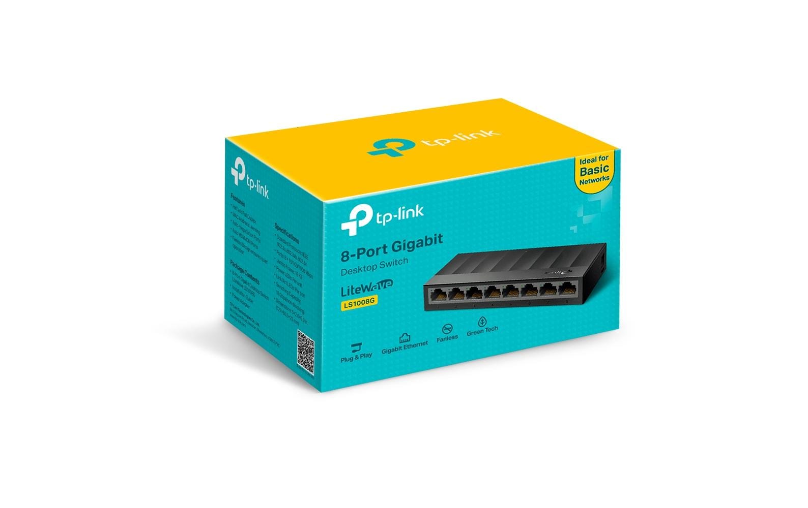 Switch LS1008G 8 Port8-Port Desktop Switch (10/100/1000Mbps)