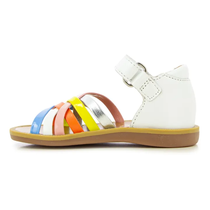 Pom d'Api Sandales Poppy Lux | Blanc