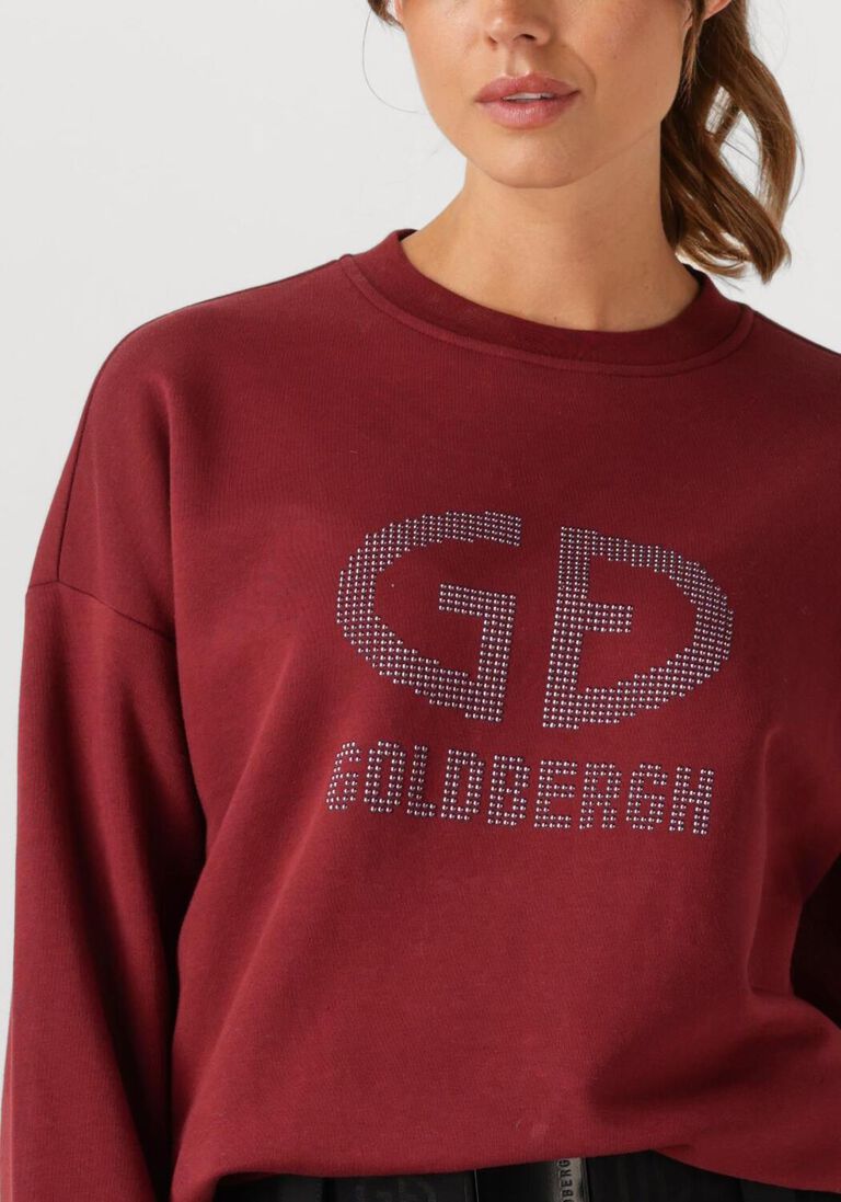 bordeaux goldbergh sweater alessandra crew neck sweater