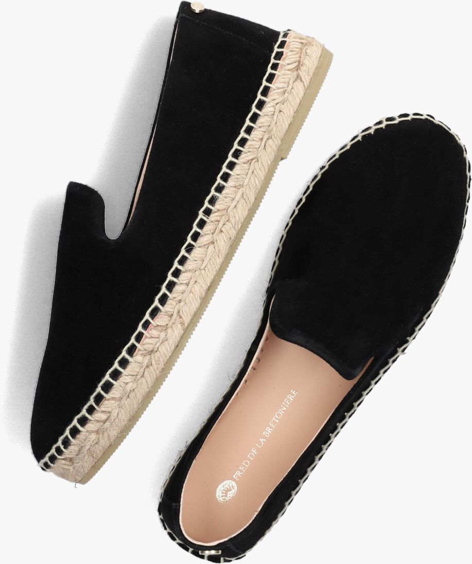 FRED DE LA BRETONIERE zwarte fred de la bretoniere espadrilles 152010258